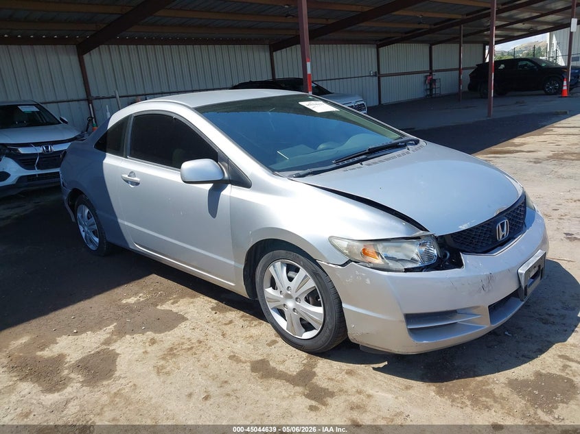 2010 Honda Civic VIN 2HGFG1B61AH534362 IAAI salvage auction — FRONT END, Salvage (California), sold $1,050 on 2026-07-09 (photo 1)