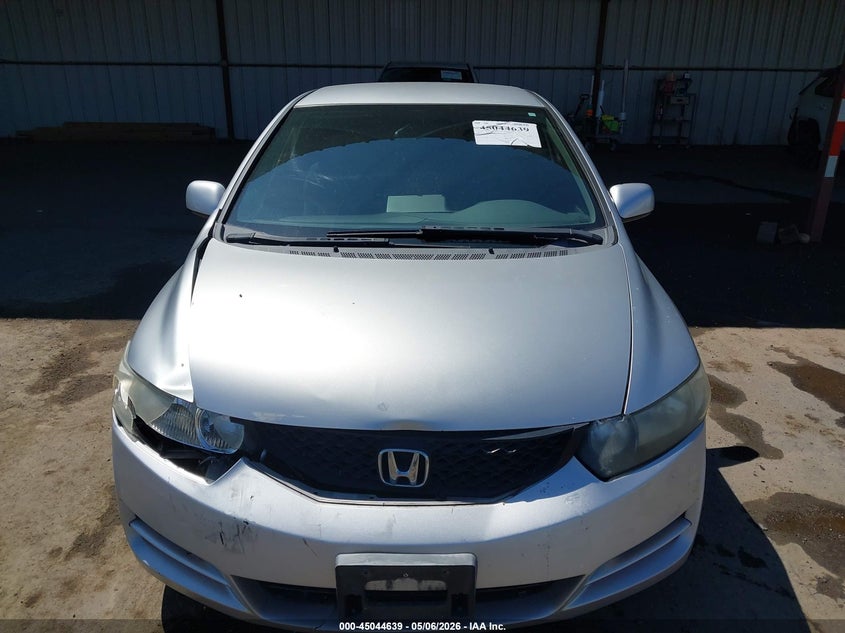 2010 Honda Civic VIN 2HGFG1B61AH534362 IAAI salvage auction — FRONT END, Salvage (California), sold $1,050 on 2026-07-09 (photo 6)