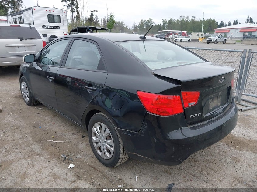 2012 Kia Forte VIN KNAFT4A28C5563570 IAAI salvage auction — REAR END, Bill Of Sale (Washington), sold $800 on 2026-07-08 (photo 3)