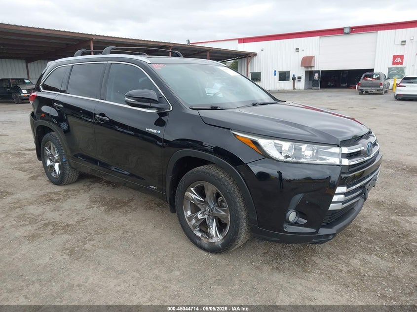 2018 Toyota Highlander VIN 5TDDGRFH9JS043054 — IAAI salvage auction photo