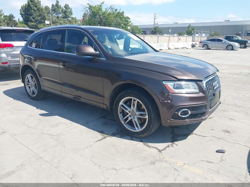 2014 Audi Q5 VIN WA1WGAFP7EA040149 IAAI salvage auction — LEFT FRONT, Salvage (California), sold $825 on 2026-07-20 (photo 1)