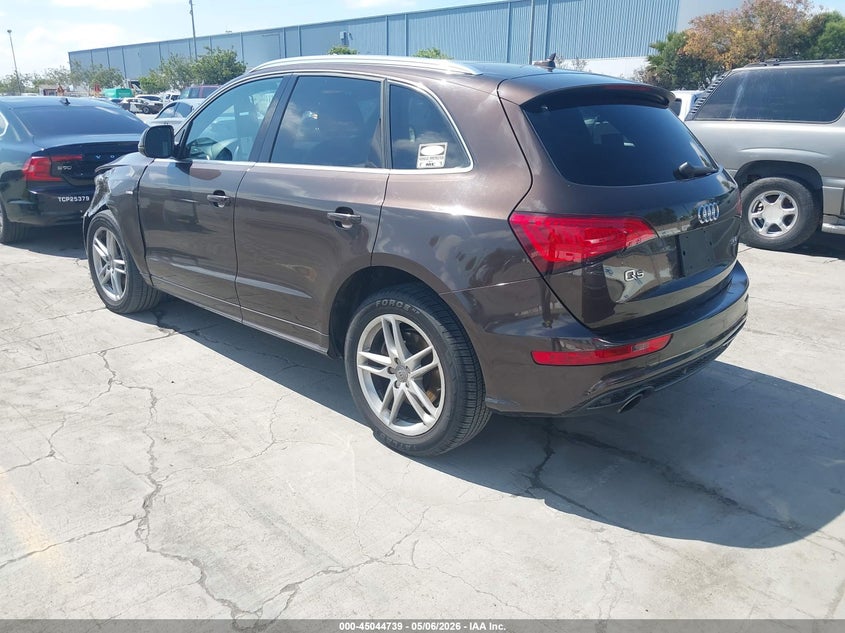 2014 Audi Q5 VIN WA1WGAFP7EA040149 IAAI salvage auction — LEFT FRONT, Salvage (California), sold $825 on 2026-07-20 (photo 3)