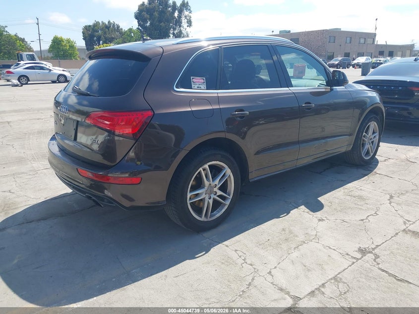 2014 Audi Q5 VIN WA1WGAFP7EA040149 IAAI salvage auction — LEFT FRONT, Salvage (California), sold $825 on 2026-07-20 (photo 4)