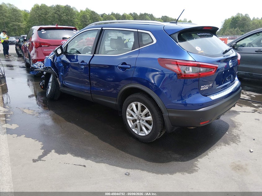 2022 Nissan Rogue VIN JN1BJ1BW9NW487803 IAAI salvage auction — FRONT END, Salvage (North Carolina), sold $2,125 on 2026-07-29 (photo 3)