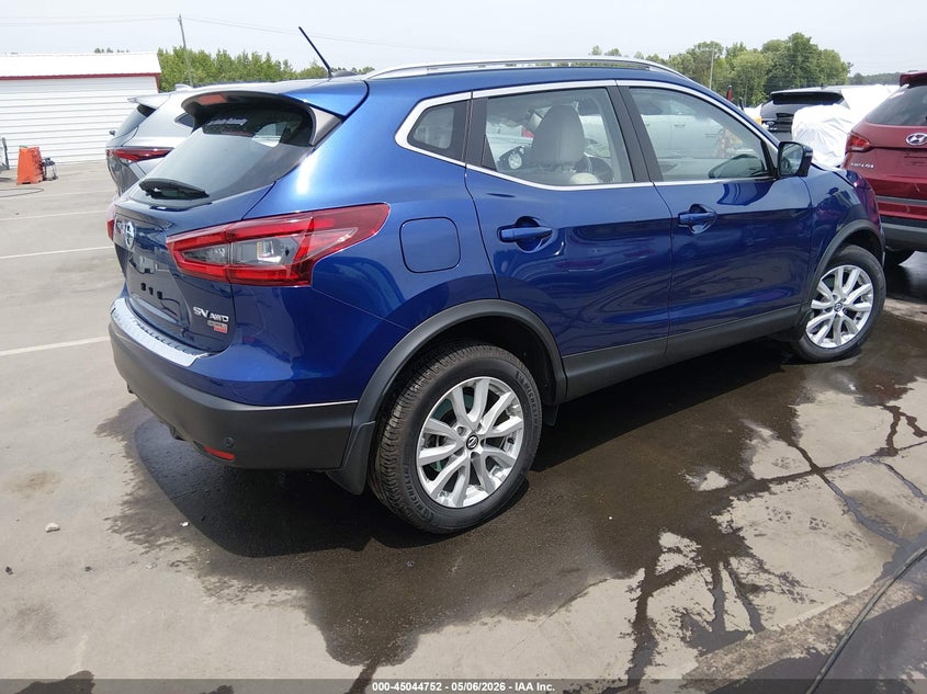 2022 Nissan Rogue VIN JN1BJ1BW9NW487803 IAAI salvage auction — FRONT END, Salvage (North Carolina), sold $2,125 on 2026-07-29 (photo 4)