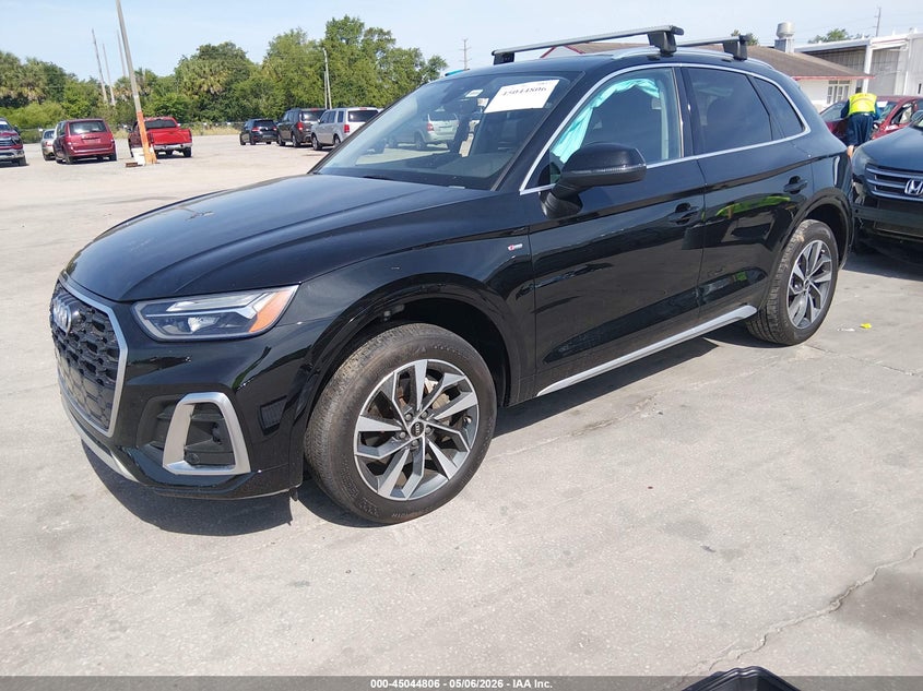 2023 Audi Q5 VIN WA1GAAFY9P2107197 IAAI salvage auction — RIGHT FRONT, Rebuildable (Florida), sold $13,450 on 2026-07-08 (photo 2)