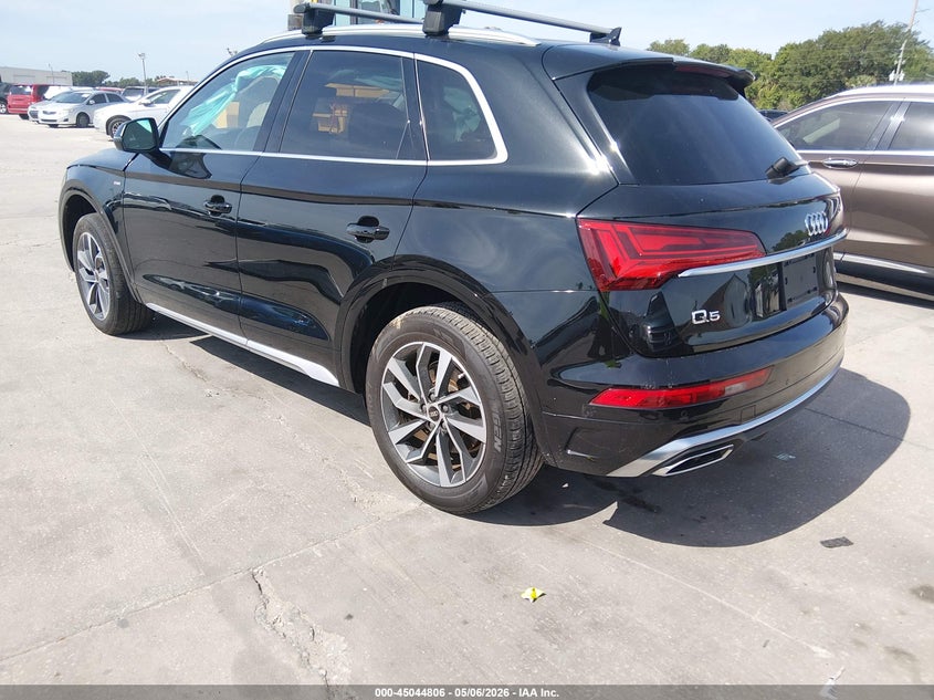 2023 Audi Q5 VIN WA1GAAFY9P2107197 IAAI salvage auction — RIGHT FRONT, Rebuildable (Florida), sold $13,450 on 2026-07-08 (photo 3)