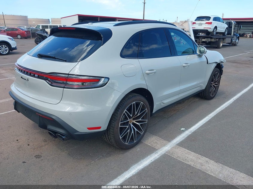 2026 Porsche Macan VIN WP1AG2A58TLB41342 IAAI salvage auction — FRONT END, Salvage (Hawaii), sold $20,100 on 2026-07-30 (photo 4)
