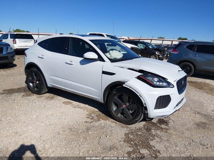 2020 Jaguar E-pace VIN SADF12FX0L1Z76581 IAAI salvage auction — FRONT END, Salvage (Arkansas), sold $4,150 on 2026-07-09 (photo 1)