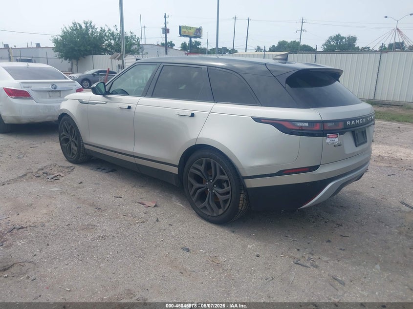 2018 Land rover Range rover velar VIN SALYB2RV7JA766125 IAAI salvage auction — FRONT END, Original (Texas), sold $8,000 on 2026-07-22 (photo 3)