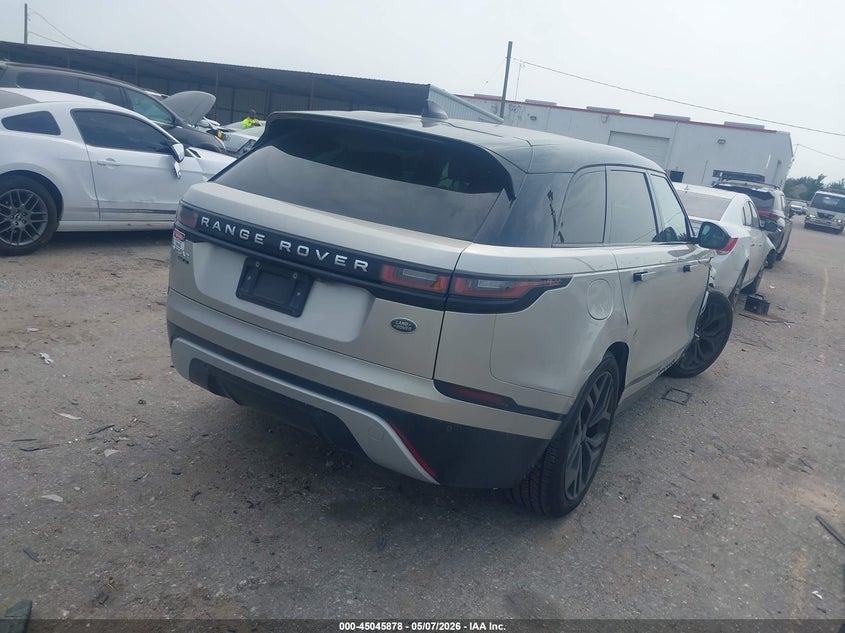 2018 Land rover Range rover velar VIN SALYB2RV7JA766125 IAAI salvage auction — FRONT END, Original (Texas), sold $8,000 on 2026-07-22 (photo 4)