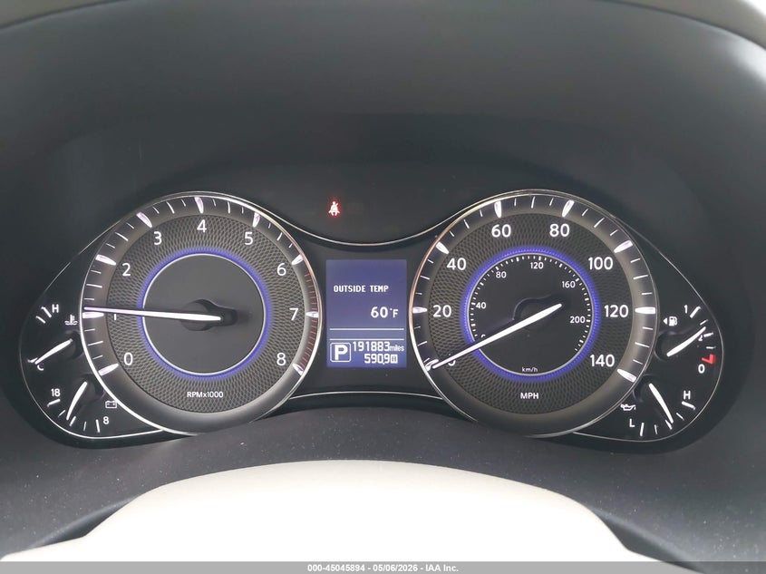 2015 Infiniti Qx80 VIN JN8AZ2NF8F9571442 IAAI salvage auction — FRONT END, Original (Texas), sold $2,900 on 2026-07-30 (photo 7)