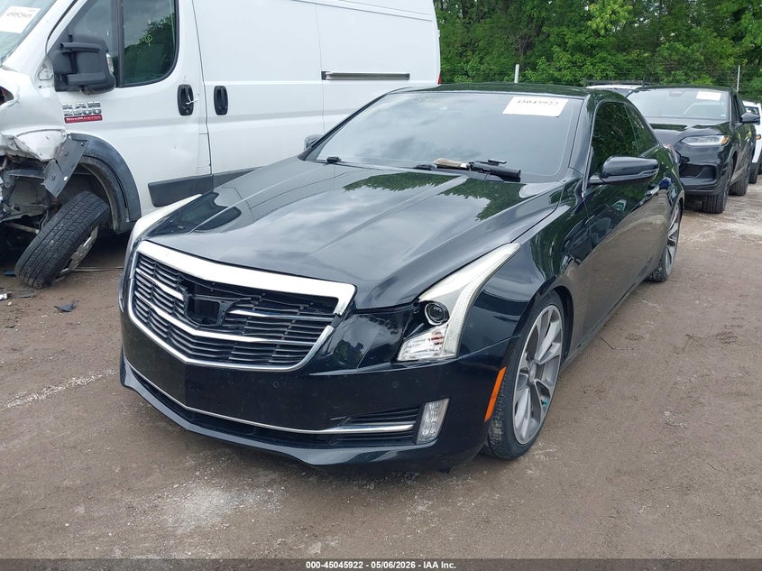 2015 Cadillac Ats VIN 1G6AC1RX2F0102333 IAAI salvage auction — STORM DAMAGE, Salvage (Indiana), sold $2,700 on 2026-07-19 (photo 2)