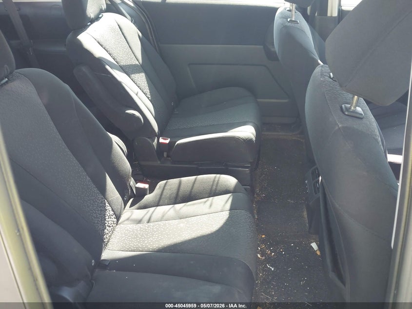 2012 Mazda 5 VIN JM1CW2BL1C0126810 IAAI salvage auction — LEFT SIDE, Clear (Indiana), sold $550 on 2026-07-28 (photo 8)