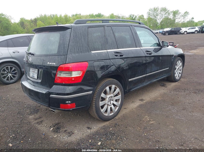 2011 Mercedes-benz Glk-klasse VIN WDCGG8HB8BF676589 IAAI salvage auction — SIDE, Salvage (New Jersey), sold $1,700 on 2026-08-02 (photo 4)