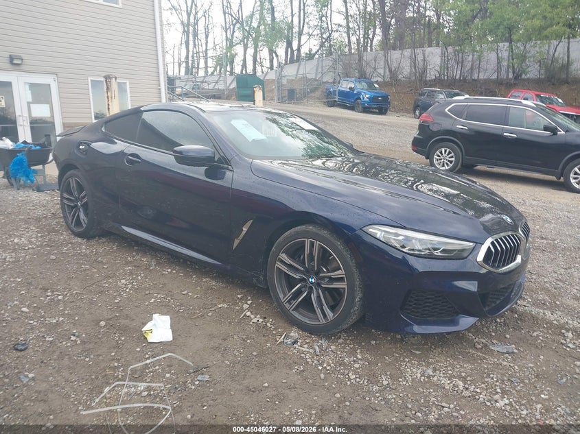2022 BMW 8er VIN WBAAE4C08NCJ17367 IAAI salvage auction — REAR END, Rebuildable (Florida), sold $26,250 on 2026-07-13 (photo 1)