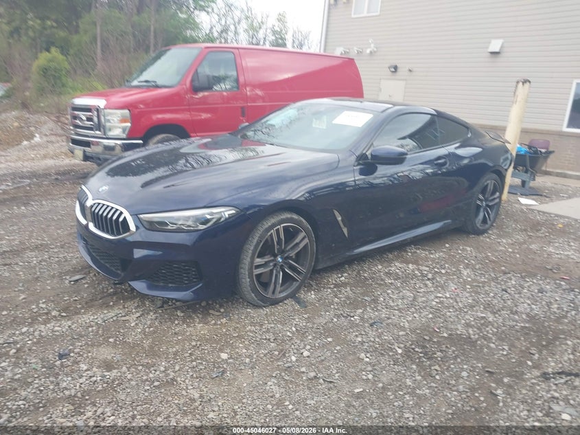 2022 BMW 8er VIN WBAAE4C08NCJ17367 IAAI salvage auction — REAR END, Rebuildable (Florida), sold $26,250 on 2026-07-13 (photo 2)