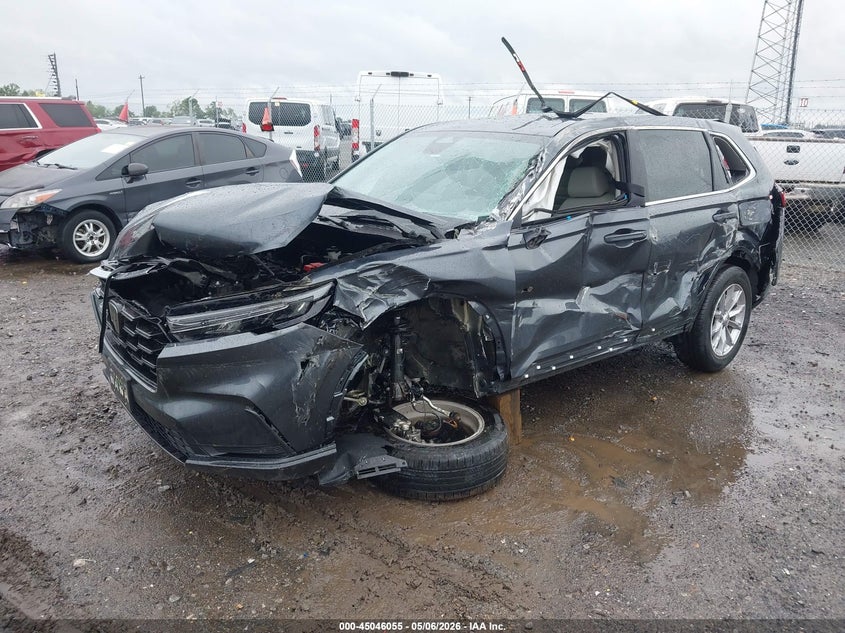 2025 Honda Cr-v VIN 7FARS3H78SE003127 IAAI salvage auction — FRONT & REAR, Salvage (Arkansas), sold $3,550 on 2026-07-29 (photo 2)