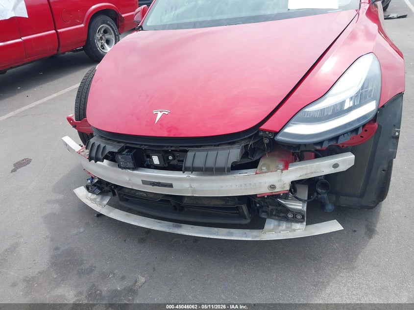2021 Tesla Model 3 VIN 5YJ3E1EB7MF862802 IAAI salvage auction — FRONT END, Salvage (North Carolina), sold $4,875 on 2026-07-08 (photo 6)