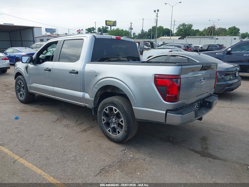 2024 Ford F-150 VIN 1FTEW2KP0RKE81721 IAAI salvage auction — RIGHT FRONT, Original (Texas), sold $7,200 on 2026-08-01 (photo 3)