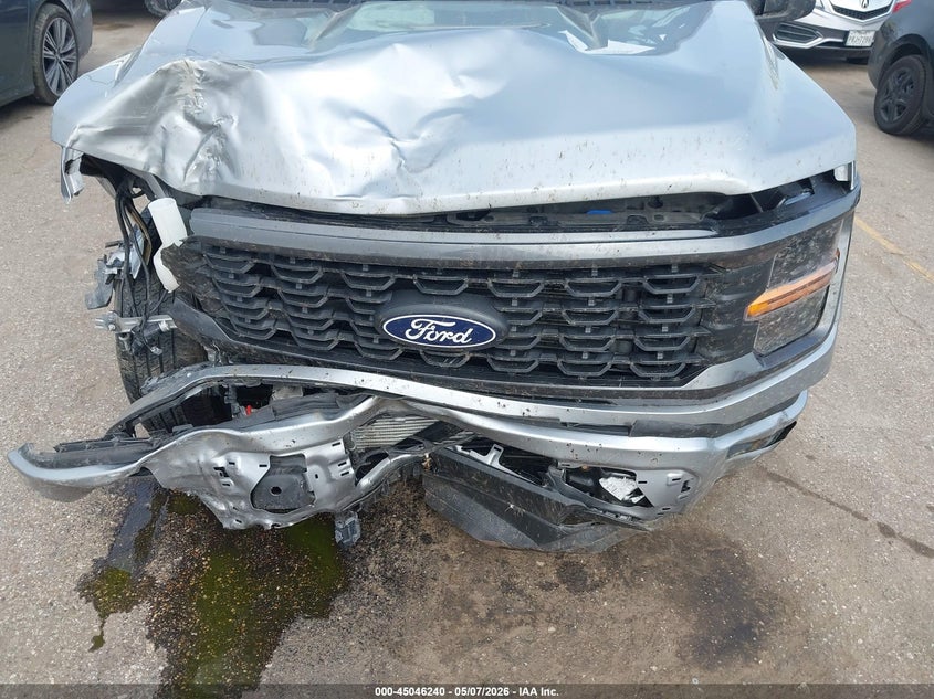 2024 Ford F-150 VIN 1FTEW2KP0RKE81721 IAAI salvage auction — RIGHT FRONT, Original (Texas), sold $7,200 on 2026-08-01 (photo 6)