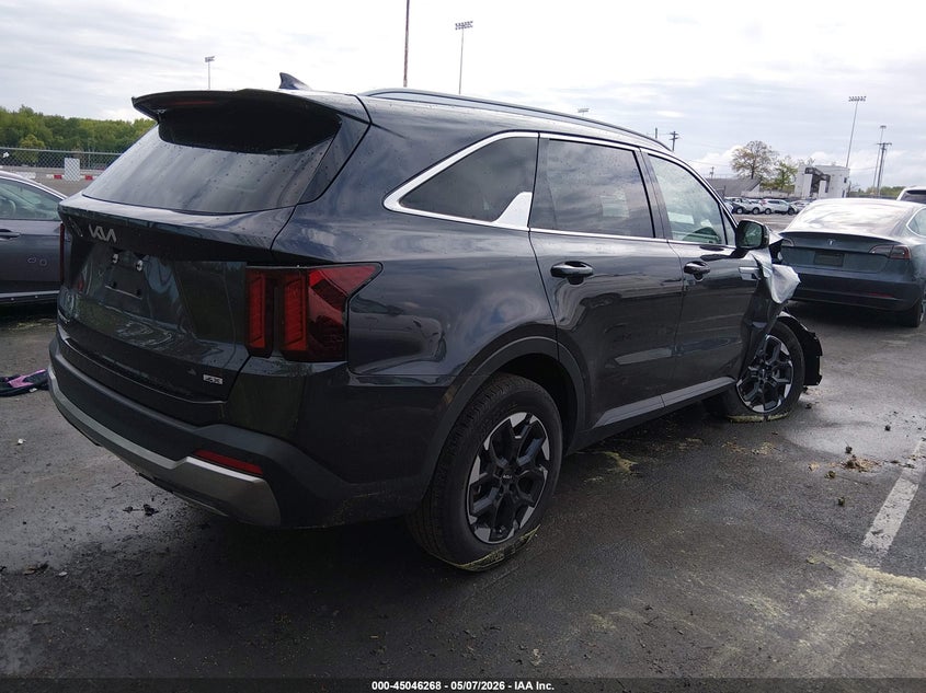 2025 Kia Sorento VIN 5XYRLDJC6SG327711 IAAI salvage auction — FRONT END, Salvage (New Jersey), sold $8,925 on 2026-08-24 (photo 4)