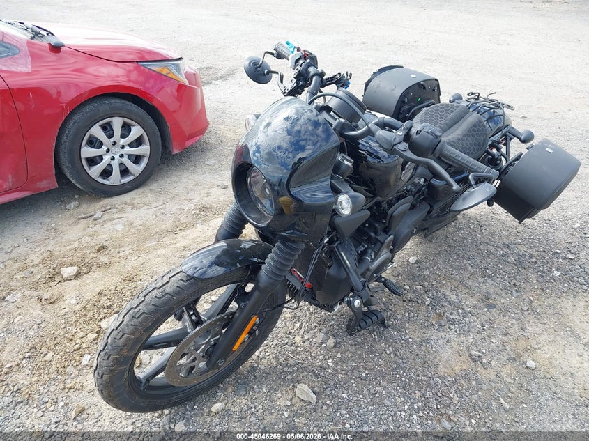 2024 Harley-davidson Nightster VIN 1HD1ZH117RB304412 IAAI salvage auction — SIDE, Clear (Oklahoma), sold $2,150 on 2026-07-07 (photo 2)