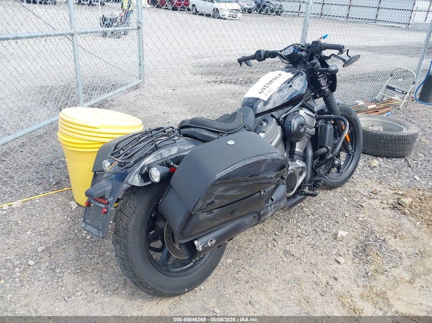 2024 Harley-davidson Nightster VIN 1HD1ZH117RB304412 IAAI salvage auction — SIDE, Clear (Oklahoma), sold $2,150 on 2026-07-07 (photo 4)
