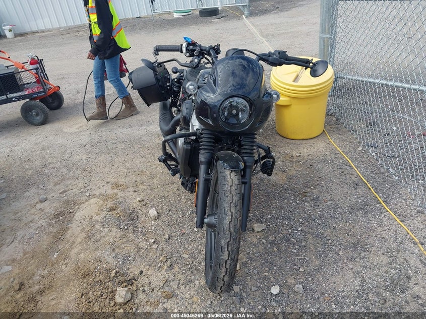 2024 Harley-davidson Nightster VIN 1HD1ZH117RB304412 IAAI salvage auction — SIDE, Clear (Oklahoma), sold $2,150 on 2026-07-07 (photo 5)