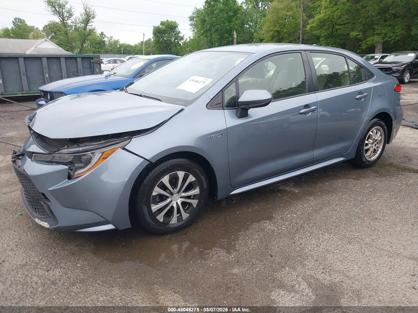 2021 Toyota Corolla VIN JTDEAMDE3MJ025832 IAAI salvage auction — FRONT END, Salvage - Greater Than 75% (Maryland), sold $5,150 on 2026-07-08 (photo 2)