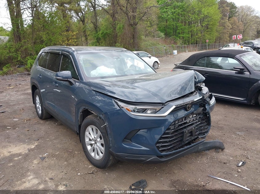 2024 Toyota Highlander VIN 5TDAAAB59RS050678 IAAI salvage auction — FRONT END, Mv-907A (New York), sold $12,750 on 2026-07-14 (photo 1)