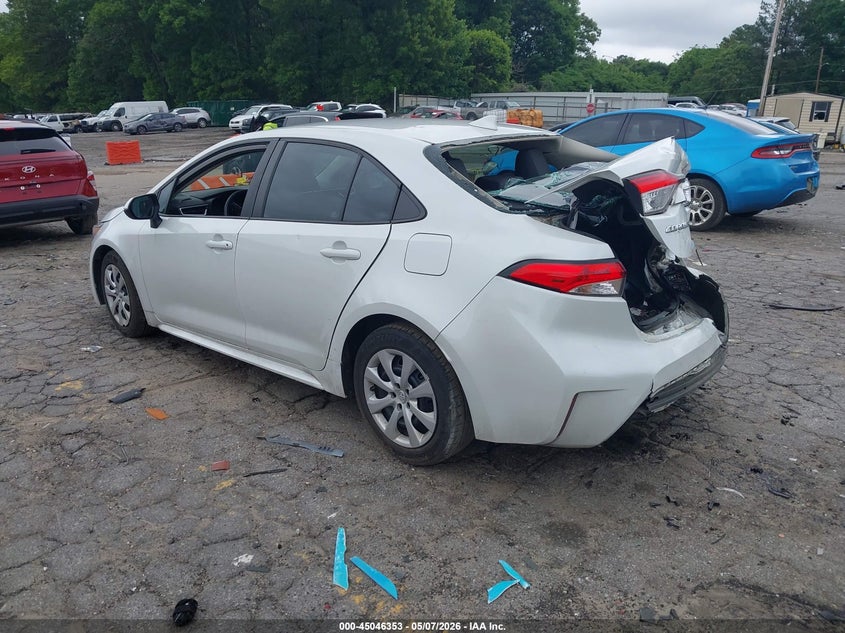 2023 Toyota Corolla VIN 5YFB4MDE6PP004127 IAAI salvage auction — REAR END, Salvage (Georgia), sold $25 on 2026-07-29 (photo 3)