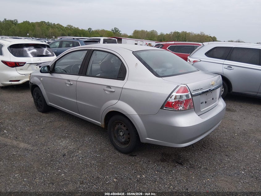 2007 Chevrolet Aveo VIN KL1TD56607B150206 IAAI salvage auction — UNKNOWN, Salvage - Greater Than 75% (Maryland), sold $225 on 2026-07-06 (photo 3)