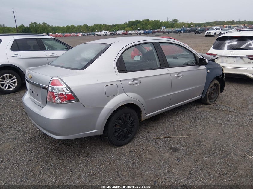 2007 Chevrolet Aveo VIN KL1TD56607B150206 IAAI salvage auction — UNKNOWN, Salvage - Greater Than 75% (Maryland), sold $225 on 2026-07-06 (photo 4)