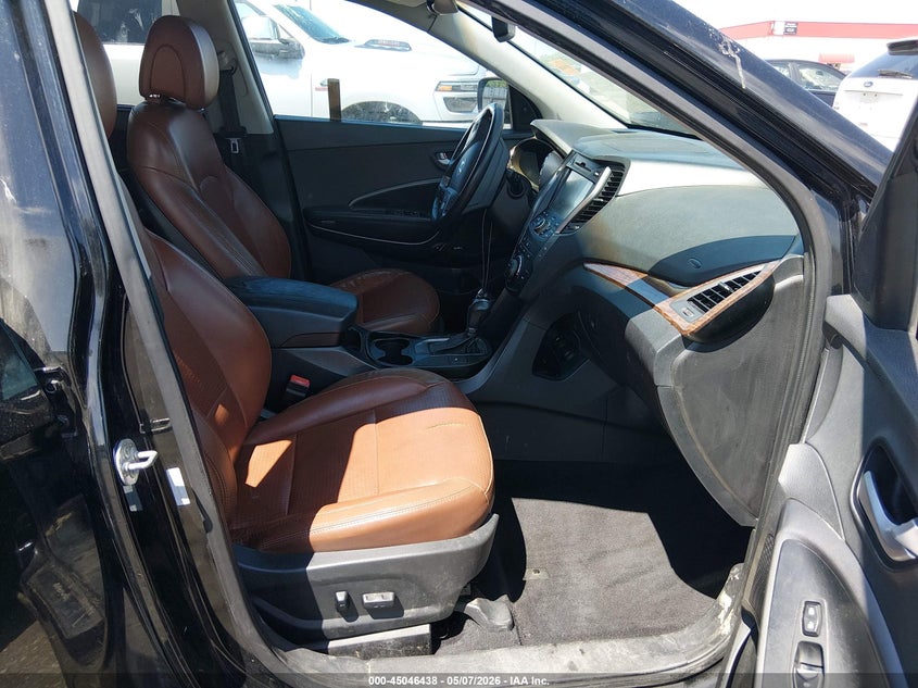 2013 Hyundai Santa fe VIN 5XYZW3LA2DG049809 IAAI salvage auction — RIGHT FRONT, Salvage (Arkansas), sold $1,350 on 2026-07-15 (photo 5)