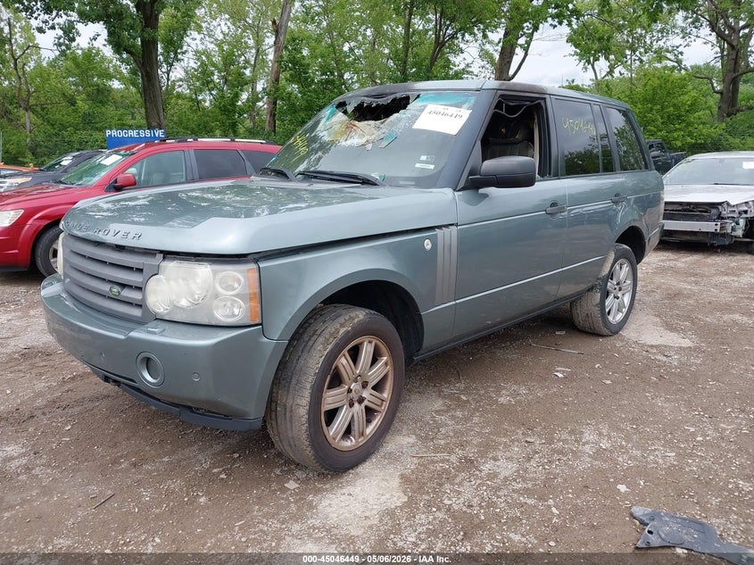 2006 Land rover RANGE ROVER VIN SALMF15426A214534 IAAI salvage auction — INTERIOR BURN, Clear (Indiana), sold $400 on 2026-07-22 (photo 2)