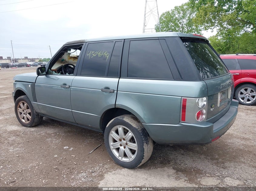 2006 Land rover RANGE ROVER VIN SALMF15426A214534 IAAI salvage auction — INTERIOR BURN, Clear (Indiana), sold $400 on 2026-07-22 (photo 3)