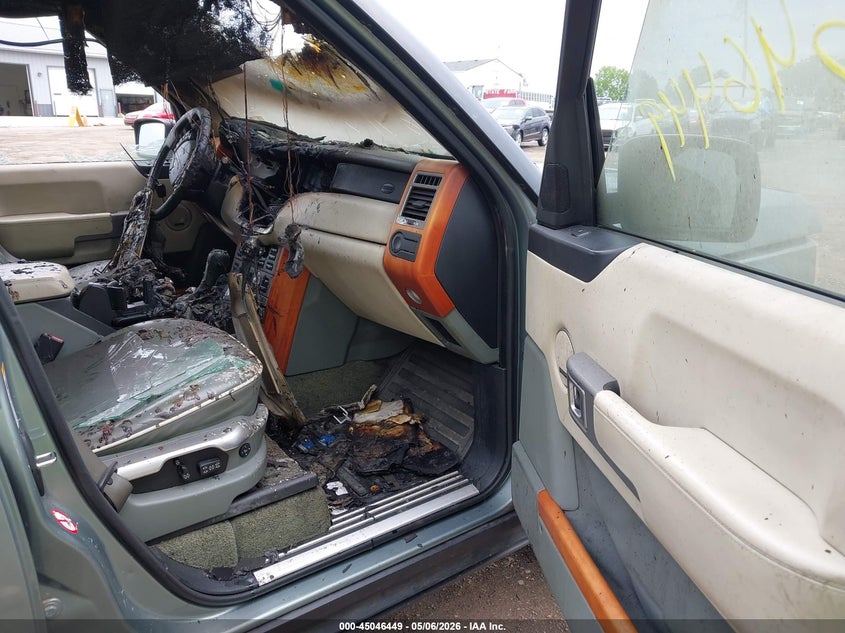 2006 Land rover RANGE ROVER VIN SALMF15426A214534 IAAI salvage auction — INTERIOR BURN, Clear (Indiana), sold $400 on 2026-07-22 (photo 5)