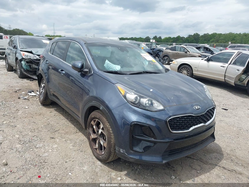 2021 Kia Sportage VIN KNDPM3AC1M7930225 IAAI salvage auction — REAR END, Salvage (Georgia), sold $3,250 on 2026-08-02 (photo 1)