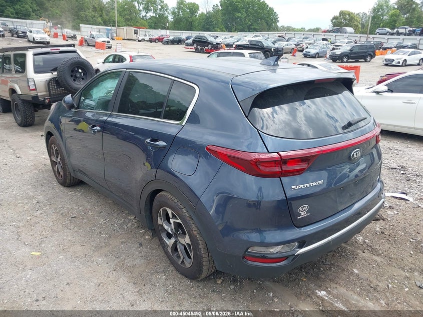 2021 Kia Sportage VIN KNDPM3AC1M7930225 IAAI salvage auction — REAR END, Salvage (Georgia), sold $3,250 on 2026-08-02 (photo 3)