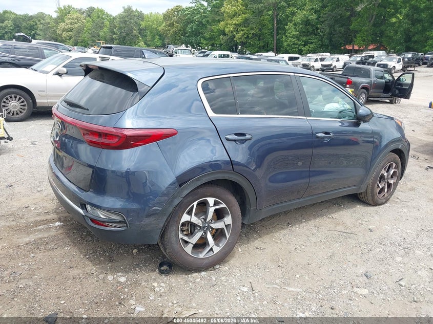 2021 Kia Sportage VIN KNDPM3AC1M7930225 IAAI salvage auction — REAR END, Salvage (Georgia), sold $3,250 on 2026-08-02 (photo 6)
