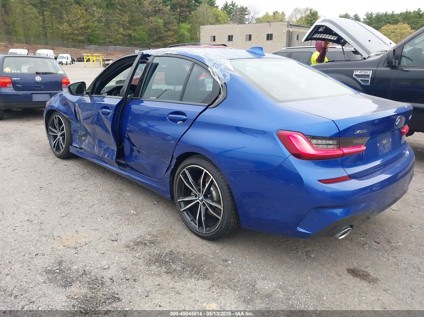 2019 BMW 3er VIN WBA5R7C57KAE82765 IAAI salvage auction — LEFT SIDE, Salvage (Idaho), sold $15,300 on 2026-07-16 (photo 3)