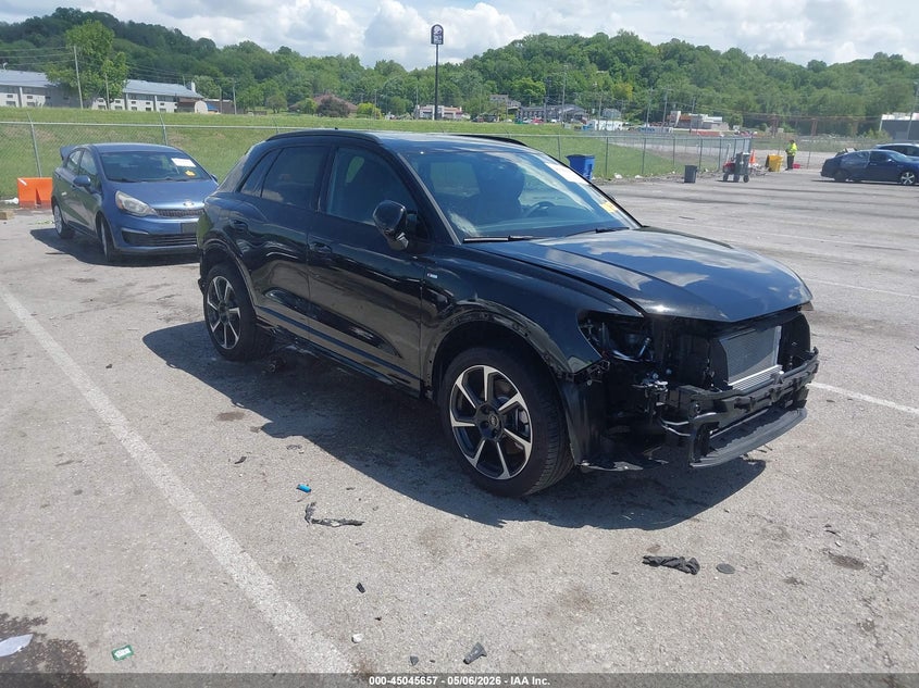 2025 Audi Q3 VIN WA1EECF37S1079930 IAAI salvage auction — REAR END, Salvage (Missouri), sold $11,800 on 2026-07-21 (photo 1)
