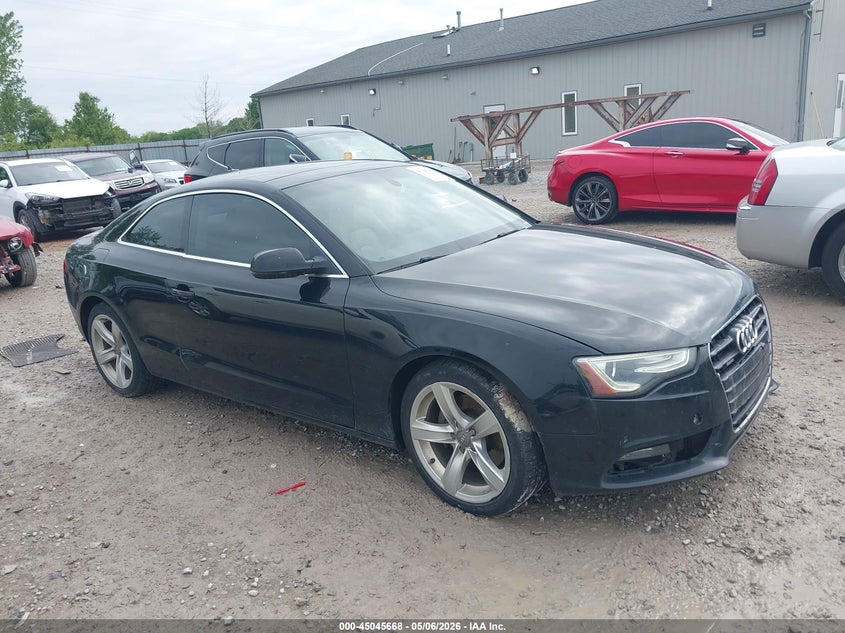 2015 Audi A5 VIN WAUCFAFR9FA033103 IAAI salvage auction — FRONT END, Salvage (Ohio), sold $1,400 on 2026-07-17 (photo 1)