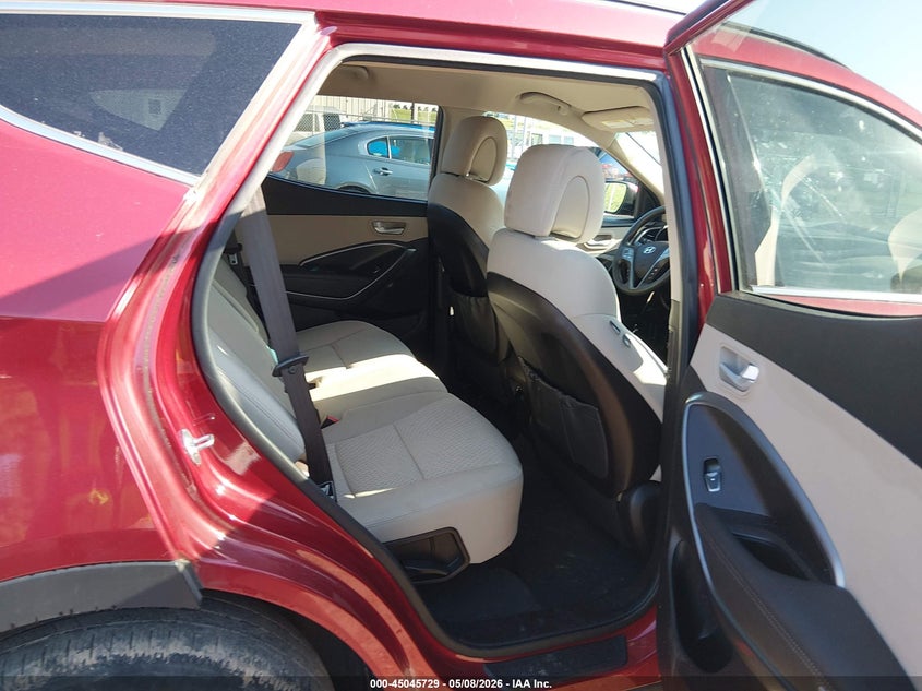 2018 Hyundai Santa fe VIN 5XYZUDLB3JG507826 IAAI salvage auction — FRONT END, Salvage (West Virginia), sold $1,950 on 2026-07-22 (photo 8)