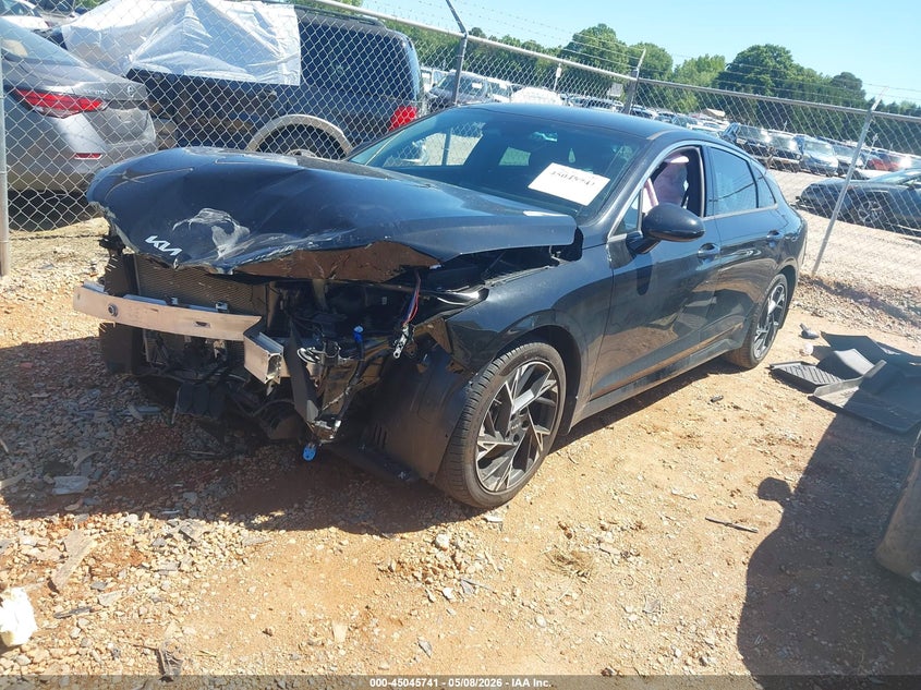 2025 Kia K5 VIN KNAG64J78S5286084 IAAI salvage auction — FRONT END, Salvage (North Carolina), sold $5,300 on 2026-07-06 (photo 2)