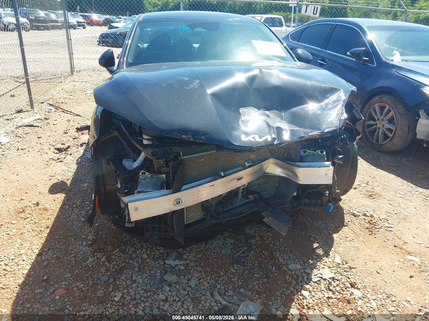 2025 Kia K5 VIN KNAG64J78S5286084 IAAI salvage auction — FRONT END, Salvage (North Carolina), sold $5,300 on 2026-07-06 (photo 6)