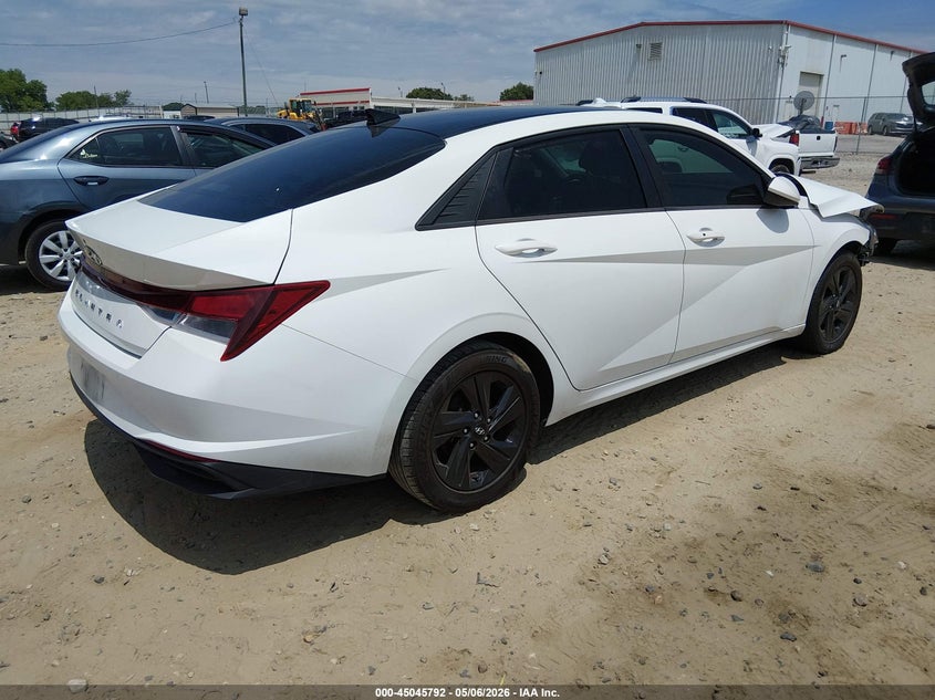 2021 Hyundai Elantra VIN 5NPLS4AG3MH046960 IAAI salvage auction — FRONT END, Salvage (Georgia), sold $2,200 on 2026-07-10 (photo 4)