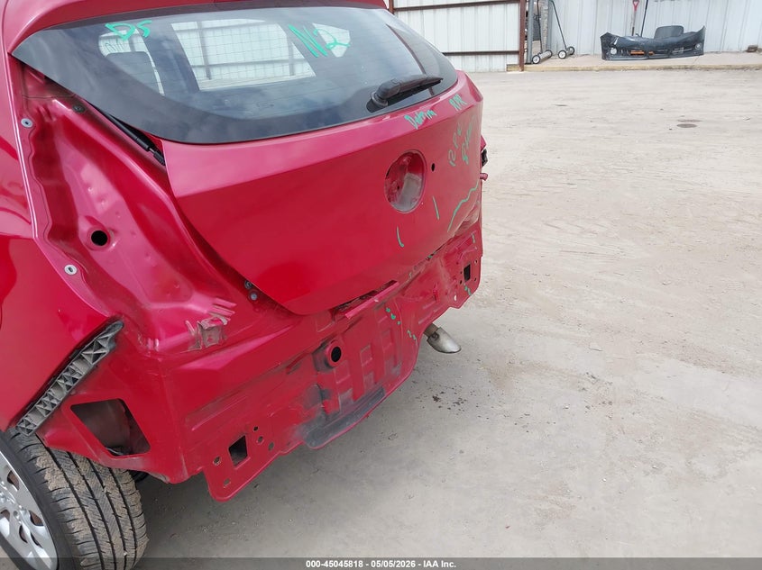 2016 Hyundai Accent VIN KMHCT5AE8GU256395 IAAI salvage auction — REAR END, Original (Texas), sold $825 on 2026-07-07 (photo 6)