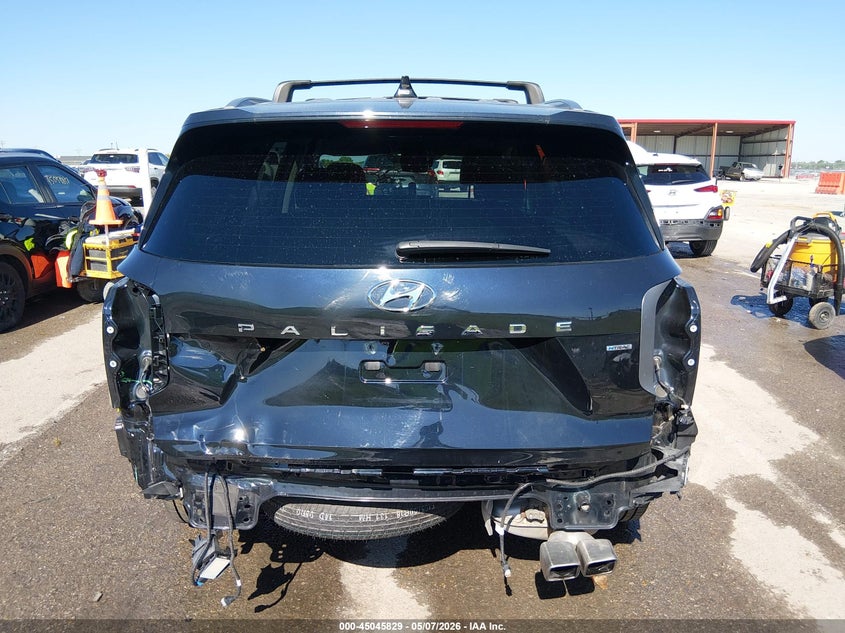 2023 Hyundai Palisade VIN KM8R2DGE6PU617105 IAAI salvage auction — REAR END, Salvage (Missouri), sold $11,000 on 2026-07-07 (photo 6)